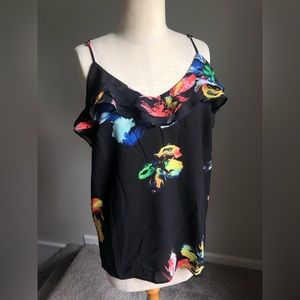 Flowy Patterned Tank Top